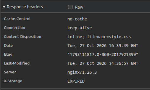 Slika 1 - Cache Zaglavlja Slika 1 - Cache Zaglavlja